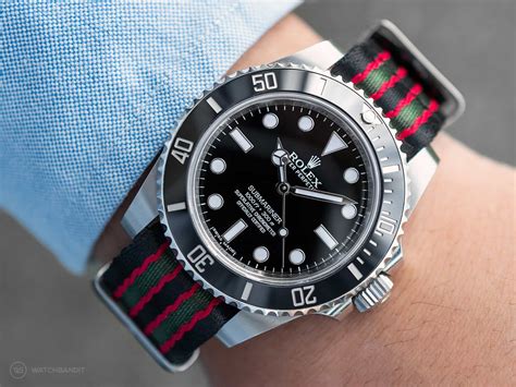 install nato strap rolex|rolex submariner with nato strap.